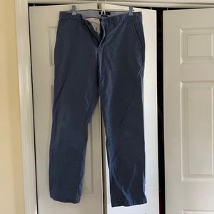 Men’s Tommy Hilfiger Blue Straight Cut Pants W33/ L32